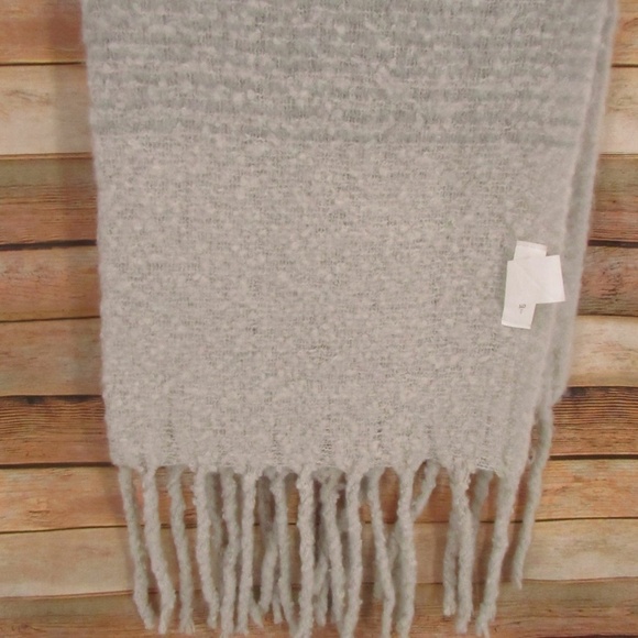 MerSea Oversize Ombre Fringe Scarf W:21.5" x L:79" - Picture 12 of 14